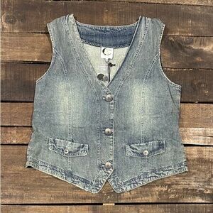Jaded Gypsy chambray alluring dreams vest